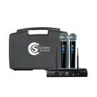 Microfone sem fio Custom Sound CW40 Mão Duplo Dinâmico Digital