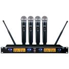 Microfone Sem Fio de 4 Canais BLG Uhf - UF-4000
