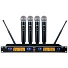 Microfone Sem Fio de 4 Canais BLG Uhf - UF-4000