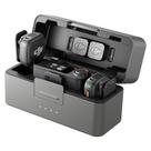 Microfone sem fio DJI Mic 3 (2 TX + 1 RX) com estojo de carregamento