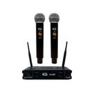 Microfone Sem Fio Duplo Kadosh KDSW-392M Microfone Sem Fio Duplo Kadosh KDSW-392M