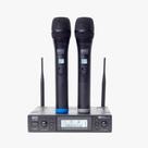 Microfone Sem Fio Duplo Mão Uhf 200 Canal Mb102 Box Rc-u2000 Microfone Sem Fio Duplo Mão Uhf 200 Canal Mb102 Box Rc-u2000