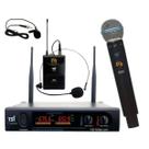 Microfone Sem Fio Duplo TSI-1200-CLI Preto