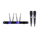 Microfone Sem Fio Duplo UHF Dylan D-8500 S Microfone Sem Fio Duplo UHF Dylan D-8500 S