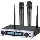 Microfone Sem Fio Duplo VLR502 Plus Vokal Microfone Sem Fio Duplo VLR502 Plus Vokal