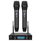 Microfone Sem Fio Dylan DW-902 POWER Duplo UHF 100 canais