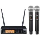 Microfone Sem Fio Harmonics Hsf-200 Duplo Microfone Sem Fio Harmonics Hsf-200 Duplo