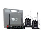 Microfone Sem Fio Headset Duplo Profissional Ksr KT02H PRO Microfone Sem Fio Headset Duplo Profissional Ksr KT02H PRO