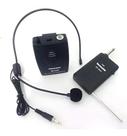 Microfone Sem Fio Headset Profissional Tomate MT-2205 Transmissor VHF Teatro Palestras Igrejas sp