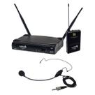 Microfone Sem Fio Headset UHF Lyco UH-01HLI