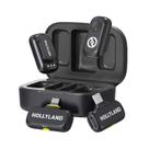 Microfone sem fio Hollyland Lark A1 Combo Space Grey