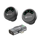 Microfone Sem Fio HREBOS Air Mic Compatível para iPhone e iPad (iOS) 2.4GHz, Alcance de 25m Modelo IF-1000I