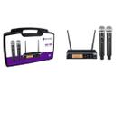 Microfone Sem Fio Hsf200 Duplo Harmonics