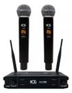 Microfone Sem Fio K392M Duplo Mão Profissional Kadosh