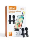 Microfone Sem Fio K9 Eletro EL-1823 - Ideal para Vídeos, Lives e Aulas Online