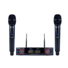 Microfone Sem Fio Kadosh K-402M UHF Duplo Microfone Sem Fio Kadosh K-402M UHF Duplo