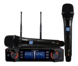 Microfone Sem Fio Kadosh K-492m Uhf Duplo Mão Digital Profissional