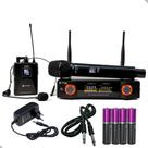 Microfone sem Fio Kadosh K402c Mao + Headset