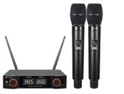 Microfone sem Fio Kadosh K402m Duplo Mão