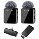 Microfone Sem Fio Lapela Duplo Antirruído Plug And Play