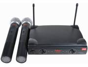 Microfone Sem Fio Leacs Lc 202 Uhf 2 Bastões
