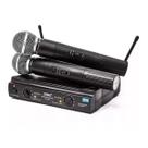 Microfone Sem Fio Lelong Le-906 Profissional Uhf para Igrejas Cor Preto