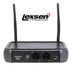 Microfone sem Fio Lexsen Lm-258u Duplo Uhf