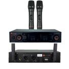 Microfone sem fio Mão Duplo com bateria K502M - Kadosh