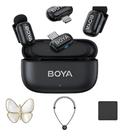 Microfone Sem Fio Mini-01 Lapela Android/ligthining 2in1 Preto Preto Microfone Sem Fio Mini-01 Lapela Android/ligthining 2in1 Preto Preto