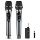 Microfone sem fio OxxYeeks Professional Dual Handheld