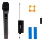 Microfone Sem Fio Profissional Uhf Led Com Receptor Ec Microfone Sem Fio Profissional Uhf Led Com Receptor Ec