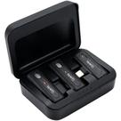 Microfone Sem Fio Quanta QTMDM20 - USB Tipo C - para Celular - Preto - Caixa Dan Microfone Sem Fio Quanta QTMDM20 - USB Tipo C - para Celular - Preto - Caixa Dan