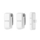 Microfone sem fio RØDE Wireless Micro com estojo de carregamento branco