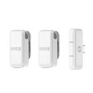 Microfone sem fio RØDE Wireless Micro com estojo de carregamento branco