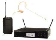 Microfone Sem Fio Shure Blx14rbr/mx53-j10 Headset Mx153 Bege