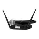 Microfone sem fio shure dinamico cardioide glxd24+br sm58-z3 Microfone sem fio shure dinamico cardioide glxd24+br sm58-z3