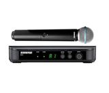 Microfone sem fio shure mao blx24br/beta58
