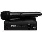 Microfone sem fio smart mc-301 uhf