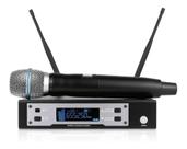 Microfone Sem fio UHF D-9001 Vocal Mão Com Maleta Dylan
