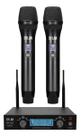 Microfone Sem Fio Uhf Dylan Dw-902 Power + Case Cor Preto Microfone Sem Fio Uhf Dylan Dw-902 Power + Case Cor Preto