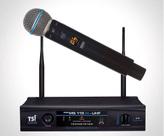 Microfone Sem Fio Uhf Mão 48 Frequencias Tsi Pro Ms115m