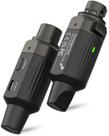Microfone sem fio Ulumac Aroma ARC2 UHF 7 canais 165 pés