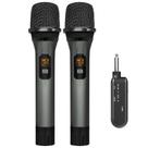 Microfone Sem Fio VeGue WM-2 UHF Duplo - Sistema de Mão Microfone Sem Fio VeGue WM-2 UHF Duplo - Sistema de Mão