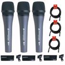 Microfone Sennheiser e 835 com fio cardióide portátil dinâmico