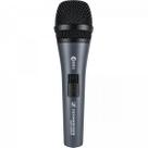 Microfone Sennheiser E835-S Dinâmico Cardioide Cinza Microfone Sennheiser E835-S Dinâmico Cardioide Cinza