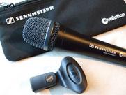 Microfone Sennheiser Evolution E 945 Dinâmico Supercardióide Cor Preto