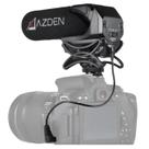 Microfone Shotgun Azden SMX-15 Estéreo Powered