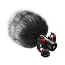 Microfone Shotgun Mamen MIC-08 Supercardióide Compacto para Câmeras e Smartphones