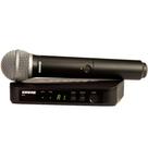 Microfone Shure BLX24BR/PG58 Frequência J10 Sem Fio Dinâmico Cardioide Preto