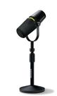 Microfone Shure MV7+ Podcast Dynamic com suporte preto Microfone Shure MV7+ Podcast Dynamic com suporte preto